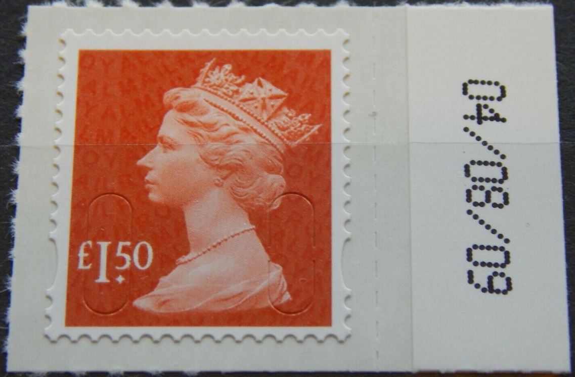 2009 GB - SGU2913 (UJD8) £1.50 Brown-Red (D) Date Block (6) MNH
